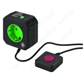 Intelligent energy-saving mains socket with zero watt technology AES-3