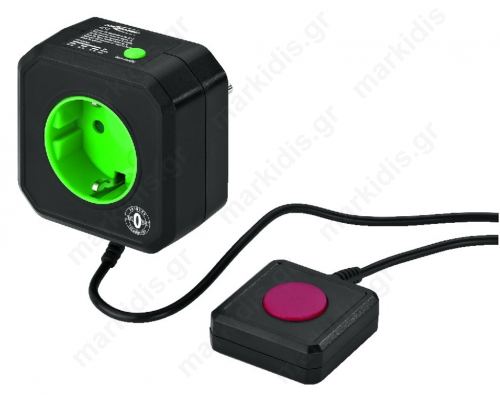 Intelligent energy-saving mains socket with zero watt technology AES-3