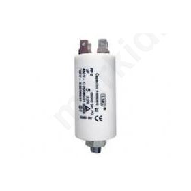 CAPACITOR MOTOR RUN 40MF/450 V FASTON 45 x 94 mm