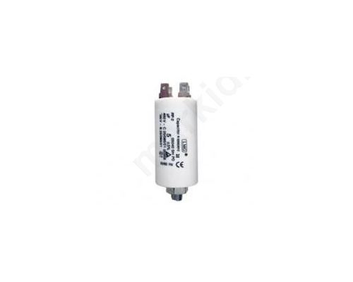 CAPACITOR MOTOR RUN 40MF/450 V FASTON 45 x 94 mm