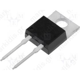 Diode: rectifying; 600V; 12A; 12A; TO220AC; 25ns
