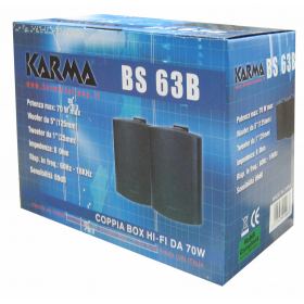PROFESSIONAL LOUDSPEAKERS 70W BS63B BLACK