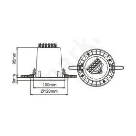 ΗΧΕΙΟ ΟΡΟΦΗΣ 100V 10W CSL 310T