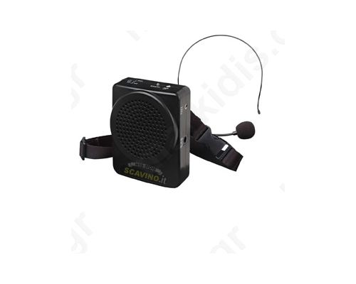 Ενισχυτής Μικροφώνου Φορητός 20W Με Μικρόφωνο Μαύρος BM539