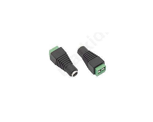 PLUG DC 2,1MM MALE WITH TEMINAL
