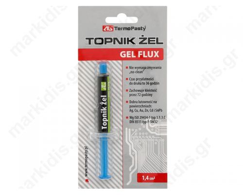 Flux Gel is concentrated rosin flux RMA class designed for SMT assembly and repairs