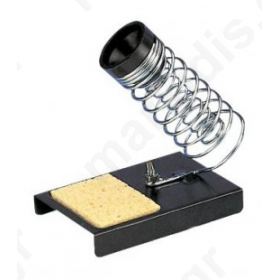 Stable Base Soldering Irons With a Sponge