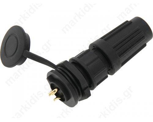 3pin connector hermetic housing