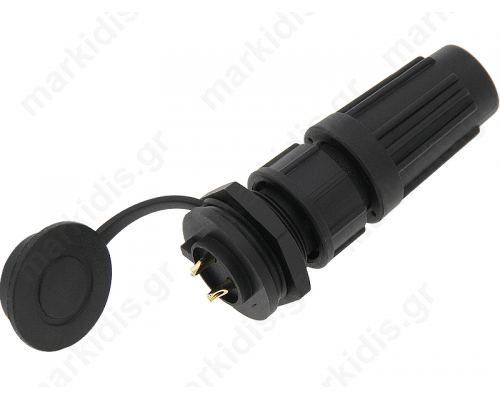 CONNECTOR 2pin ΜΕ ΚΑΠΑΚΙ ΓΙΑ LED STRIP