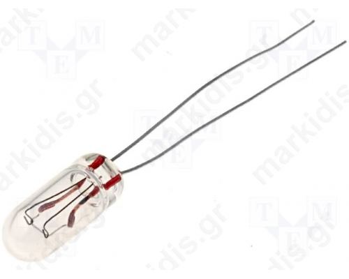 Filament lamp miniature 12VDC 40mA Bulb T1 1/4  4.2mm