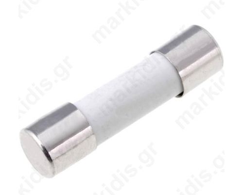 ΑΣΦΑΛΕΙΑ ΤΑΧΕΙΑΣ 5X25mm ΓΥΑΛΙΝΗ 500mA/250V SIBA