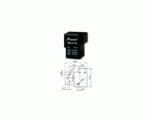 RELAY ELECTROMAGNETIC SPDT 24VDC 20A