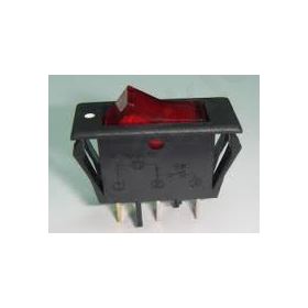 ROKCER SWITCH ON-OFF-ON 3 POS. 10A/250V,15A/125V