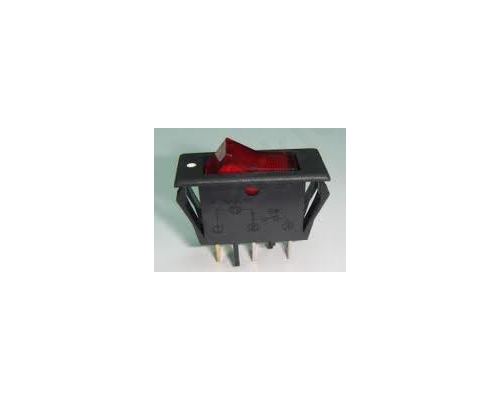 ROKCER SWITCH ON-OFF-ON 3 POS. 10A/250V,15A/125V