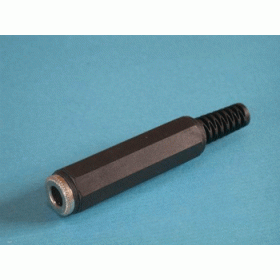 PLUG AUDIO STEREO FEMALE 1/4 plastic.