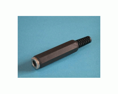 PLUG AUDIO FEMALE MONO 1/4 plastic.