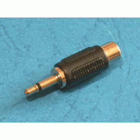 Adaptor Audio 3.5mm ΜΟΝΟ Αρσ. Σε RCA Θηλυκό