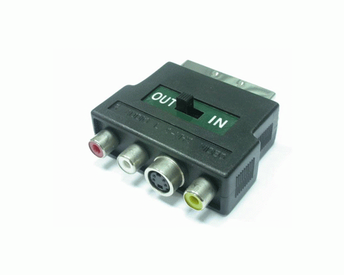 Adaptor Audio Scart Σε 3 Rca
