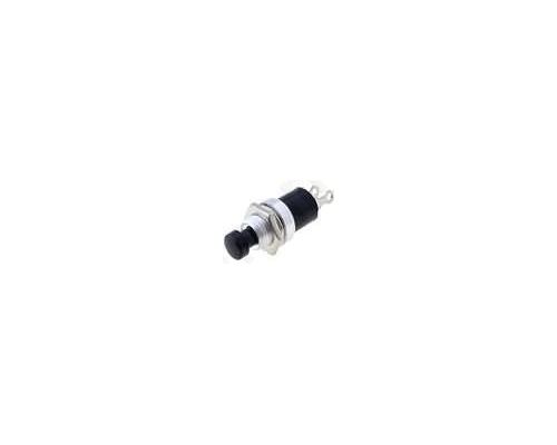 PUSH BUTTON MINI ON-(OFF) Ø7ΜΜ 1A/250V BLACK