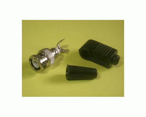 BNC PLUG MALE (right angle)