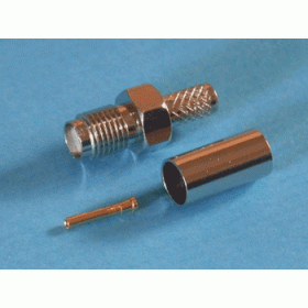 PLUG SMA FEMALE CRIMP TYPE