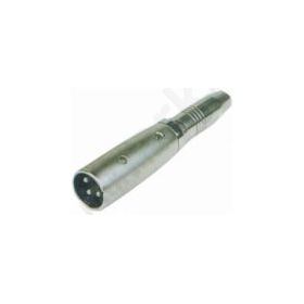 ADAPTOR XLR 3Ρ ΑΡΣ ΣΕ ΚΑΡΦΙ ΘΗΛ 6.35ΜΜ STEREO