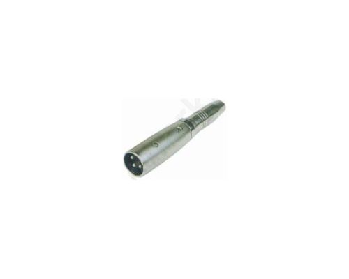 ADAPTOR JACK 6.35mm SOCKET TO XLR PLUG STEREO