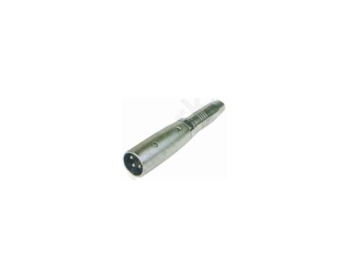 ADAPTOR XLR 3Ρ ΑΡΣ ΣΕ ΚΑΡΦΙ ΘΗΛ 6.35ΜΜ STEREO