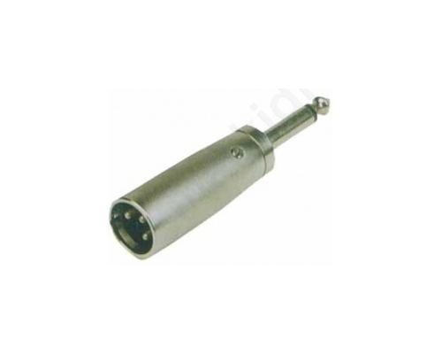 ADAPTOR XLR 3Ρ ΑΡΣ ΣΕ ΚΑΡΦΙ ΑΡΣ 6.3 MONO