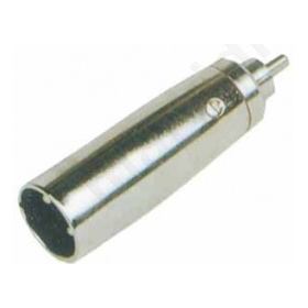 ADAPTOR XLR MALE TO RCA PLUG