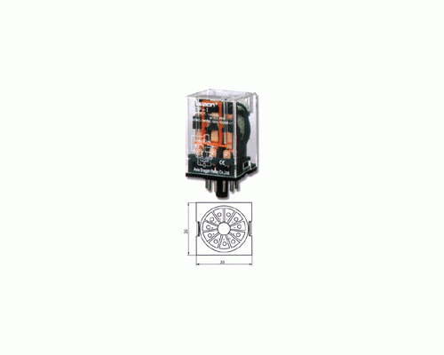 ΡΕΛΕ ΒΙΟΜΗΧΑΝΙΚΟ 3ΕΠΑΦΩΝ 110VDC  10Α