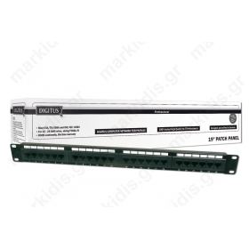 PATCH PANEL 24ΘΕΣΕΩΝ CAT6