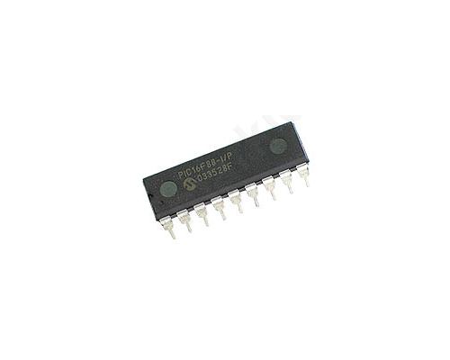 PIC16F88-I/P 8bit PIC Microcontroller 20MHz 256 B