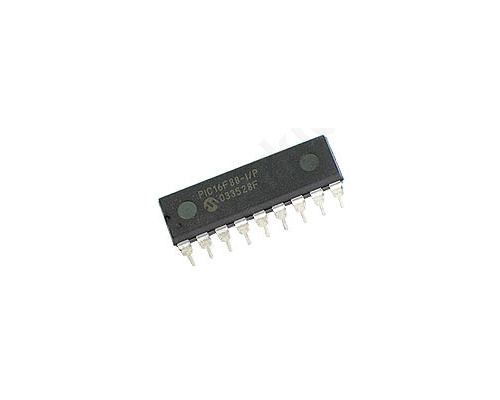 PIC16F88-I/P, 8bit PIC Microcontroller, 20MHz, 256 B