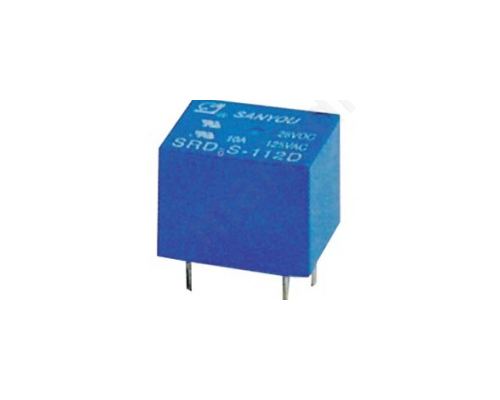 Subminiature Relay 1P 12V DC 7A