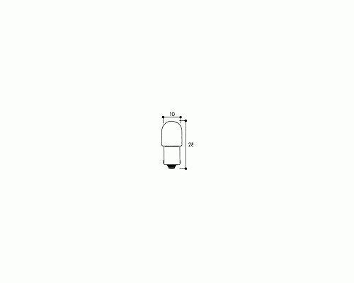 ΛΑΜΠΑΚΙ ΜΠΑΓΙΟΝΕΤ 12V/0.2Α/2.5W BA9S