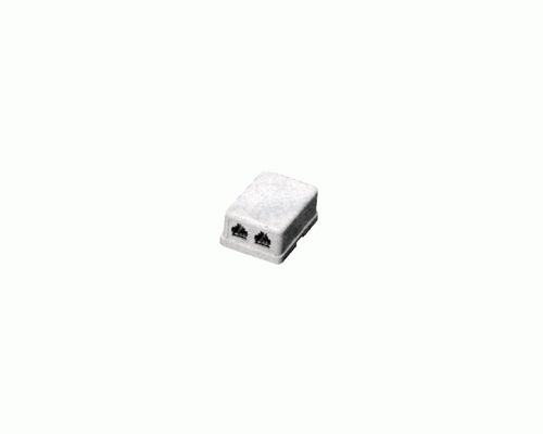 TELEPHONE SOCKET 2X6P4C
