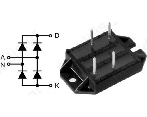 ΓΕΦΥΡΑ 1 PHASE + FRED VBE2606NO7