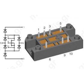 BRIDGE 1 PHASE PFC 25A / 500V