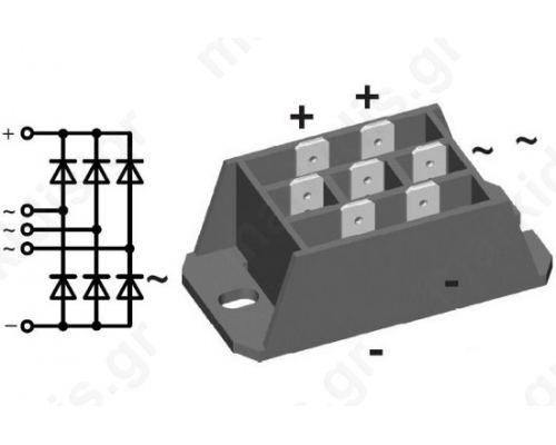 BRIDGE 3 PHASE 37A/1400V