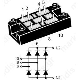 BRIDGE 3 PHASE 36A/1600V