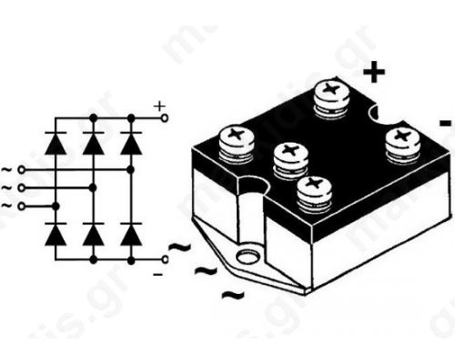 BRIDGE 3 PHASE 38A/1200V