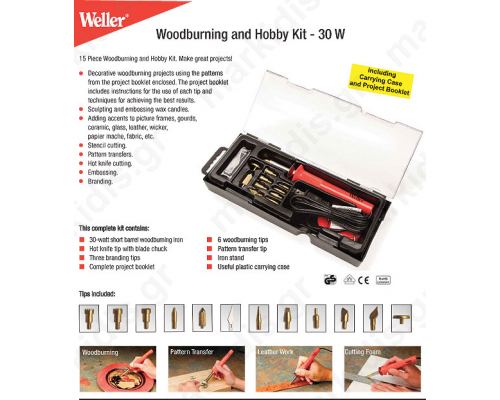 WOODBURNING AND HOBBY KIT, WHK30EU