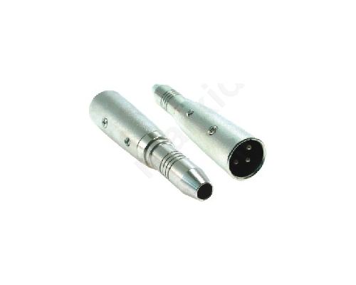 ADAPTOR XLR 3Ρ ΑΡΣ ΣΕ ΚΑΡΦΙ ΘΗΛ 6.35ΜΜ STEREO