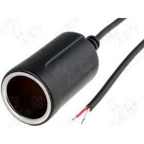 LIGHTER CABLE WITH CONNECTOR SOCKET FEMALE Α13-23Α