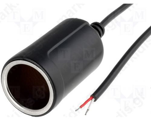 LIGHTER CABLE WITH CONNECTOR SOCKET FEMALE Α13-23Α
