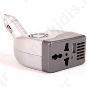 CAR INVERTER 12VDC/230VAC 150W