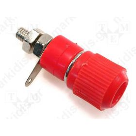 Socket 4mm Red