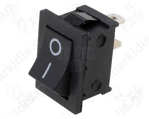 ROCKER SWITCH MINI ON-OFF 3A/250VAC (19.2X13)