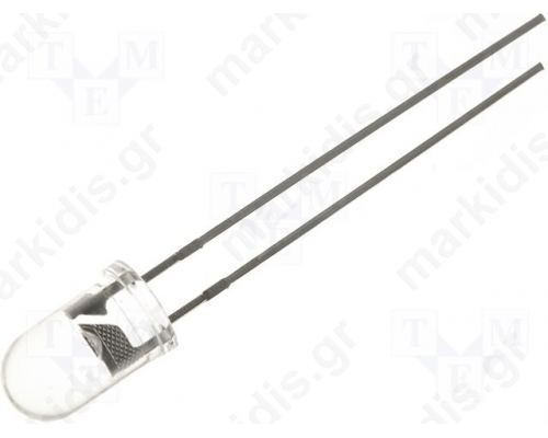 LED 5mm red 5000-8000mcd 20°